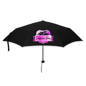 California Vibes - Parapluie standard - noir - Devant