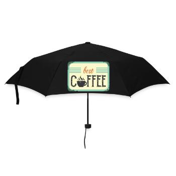 best coffee café Dear Friends Symbol icon Logo - Umbrella (small) - black - Front