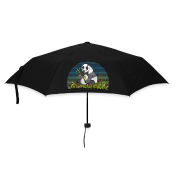 Teddy bear - Umbrella (small) - black - Front