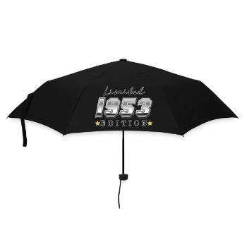 1953 70 Jahre Limitierte Auflage 70. Geburtstag - Regenschirm (klein) - Schwarz - Vorne
