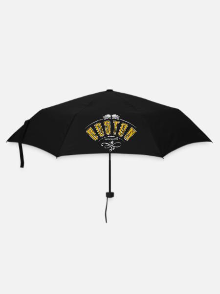 Boston grunge effect - Umbrella (small) - black