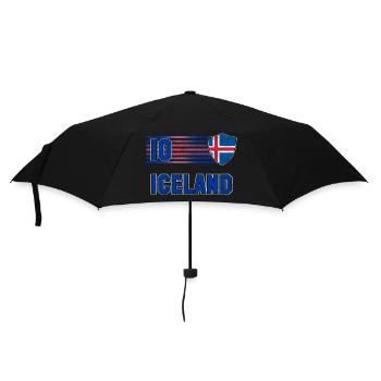 India Football Team - Umbrella (small) - black - Front