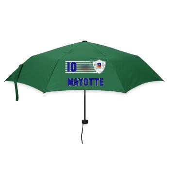 Mayotte Football Team - Umbrella (small) - bottlegreen - Front