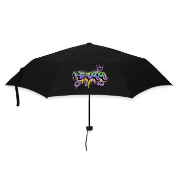 Hamm Germany City Graffiti Spray Sprayer - Umbrella (small) - black - Front