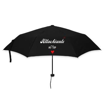 attachiante au top idée cadeau - Parapluie standard - noir - Devant