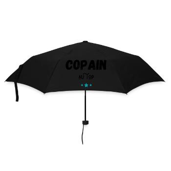 copain au top idée cadeau - Parapluie standard - noir - Devant