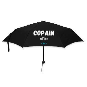 copain au top idée cadeau - Parapluie standard - noir - Devant