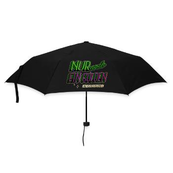 geek terrier hundehalter geburtstagsgeschenk tier - Regenschirm (klein) - Schwarz - Vorne