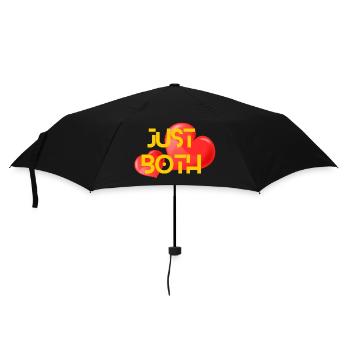 Only you and me - Umbrella (small) - black - Front