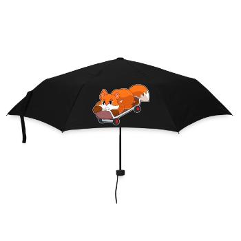 Fuchs Skater Skateboard - Umbrella (small) - black - Front
