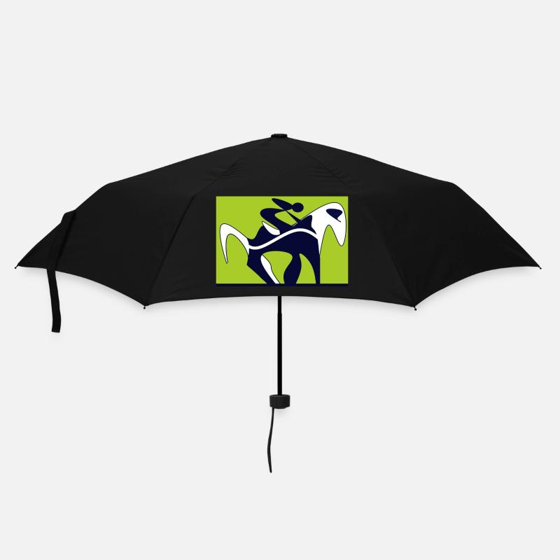 The one who rides between Yin and Yang - Umbrella (small) - black