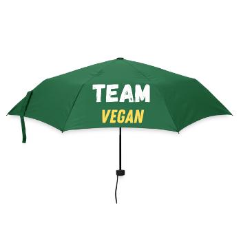 team vegan - Parapluie standard - vert bouteille - Devant