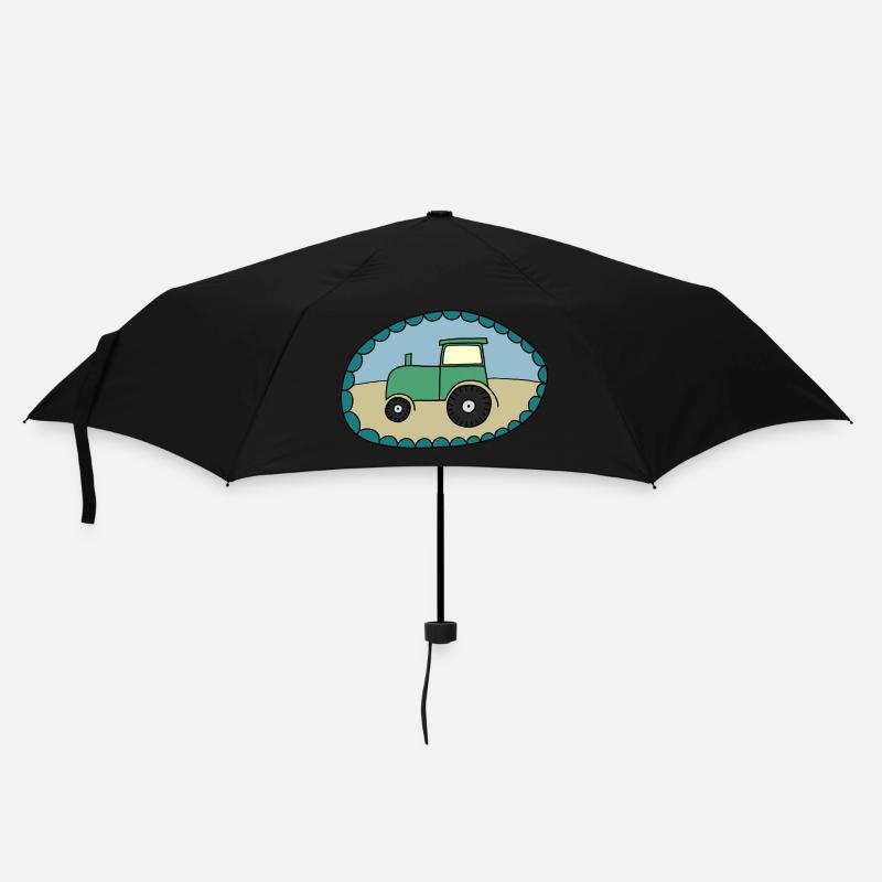 Conception du tracteur - Parapluie standard - noir