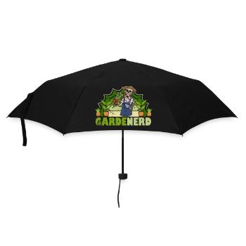Flowers Garden Landscaping Gardener Horticulture - Umbrella (small) - black - Front