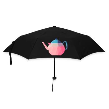Tea Cup Tea Saying Tea Bag Gift Drink - Parapluie standard - noir - Devant