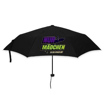 miezekatze lieben hauskatze statement großkatze - Regenschirm (klein) - Schwarz - Vorne