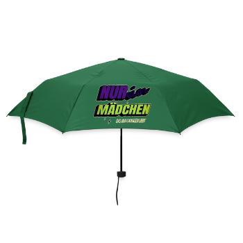 miezekatze lieben hauskatze statement großkatze - Regenschirm (klein) - Flaschengrün - Vorne