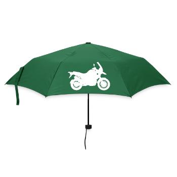 Motorcycle Lifestyle / Motorcycle / Motorcycles biker - Umbrella (small) - bottlegreen - Front
