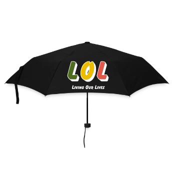 LOL - Vivre nos vies - Parapluie standard - noir - Devant