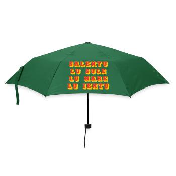 Salento lu sule lu mare lu ieuntu - Parapluie standard - vert bouteille - Devant