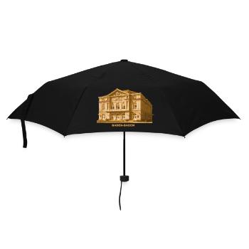 Baden Baden Theater Baden-Württemberg - Umbrella (small) - black - Front