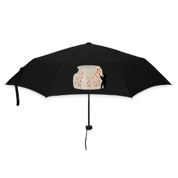 Ink Stains Cookies - Umbrella (small) - black - Front