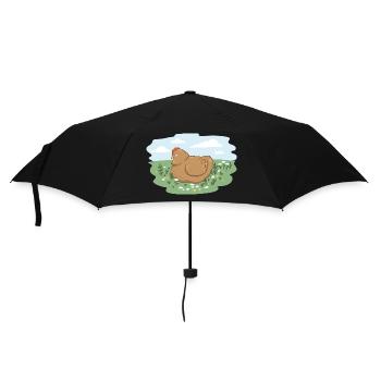 Mother hen - Umbrella (small) - black - Front