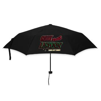 Swimming Swim Bike Run Tshirts Joke - Umbrella (small) - black - Front