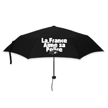 La France Aime Sa Police - Parapluie standard - noir - Devant