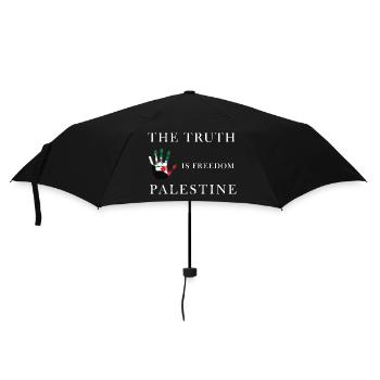 Truth is Freedom - Palestine - Umbrella (small) - black - Front