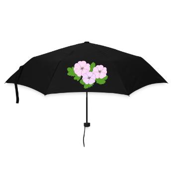 Belle mauve - Parapluie standard - noir - Devant