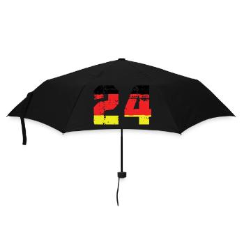 24 Number Germany Jersey - Umbrella (small) - black - Front