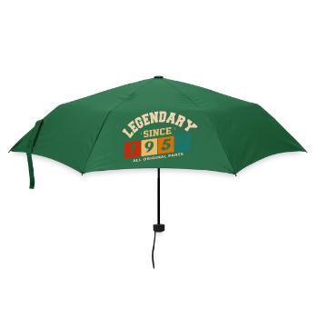Legendär seit 1957 Vintage Retro Anniversary - Regenschirm (klein) - Flaschengrün - Vorne