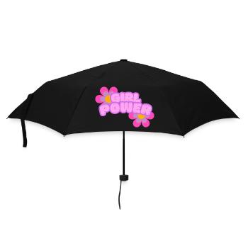Girl Power - Parapluie standard - noir - Devant