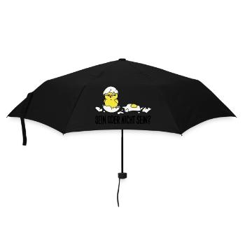 Être ou ne pas être - Parapluie standard - noir - Devant