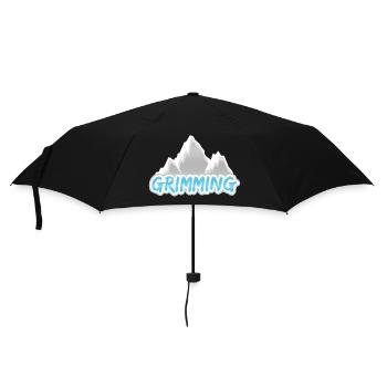 Mont Grimming - Parapluie standard - noir - Devant