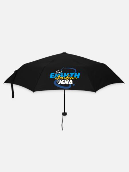 Das 8. Wunder von Jena - Regenschirm (klein) - Schwarz