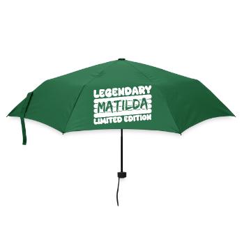 Name: Matilda - Umbrella (small) - bottlegreen - Front