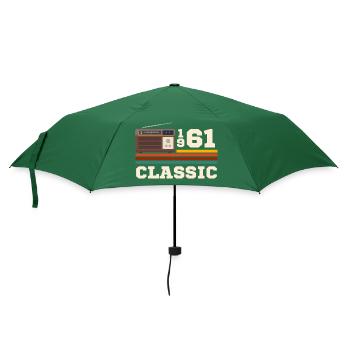 Anniversaire 1961 retro classic - Parapluie standard - vert bouteille - Devant