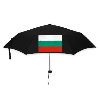 Drapeau de la Bulgarie - Parapluie standard - noir - Devant
