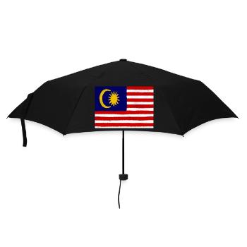 Flag of Malaysia - Umbrella (small) - black - Front