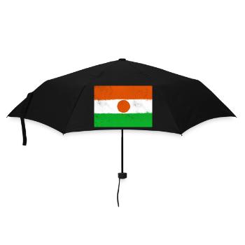 Flag of Niger - Umbrella (small) - black - Front