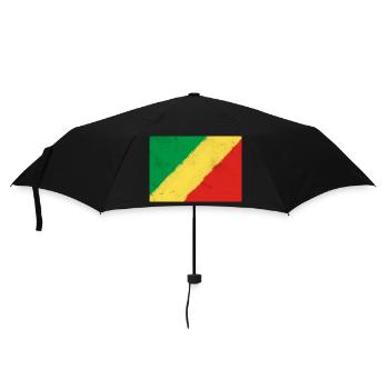 Drapeau de la République du Congo - Parapluie standard - noir - Devant