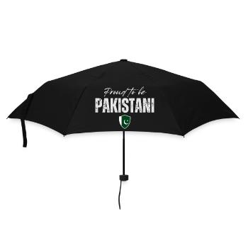 Proud Pakistani, Made in Pakistan - Umbrella (small) - black - Front