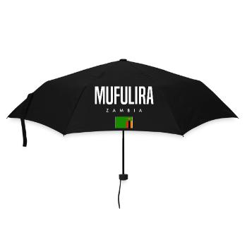 Mufulira, Zambia - Umbrella (small) - black - Front
