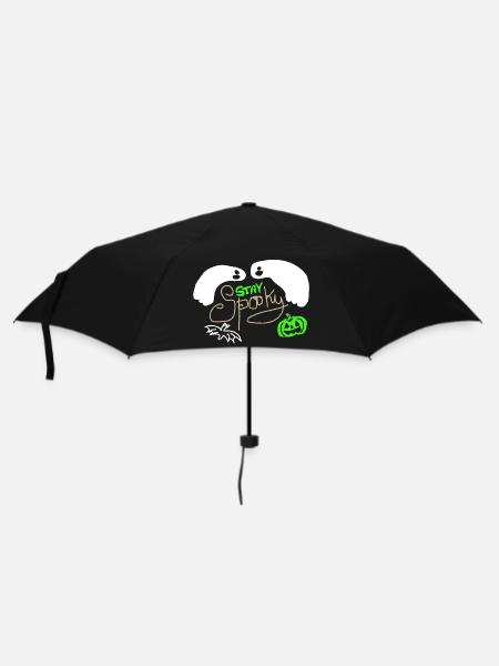 Stay Spooky - Regenschirm (klein) - Schwarz