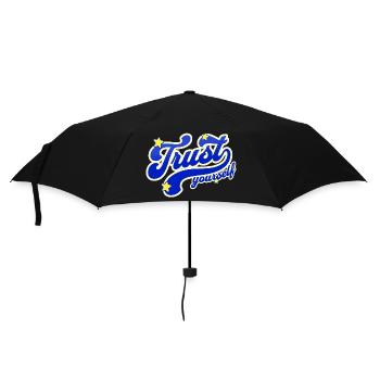 Confiance en soi Script Étoilé - Parapluie standard - noir - Devant