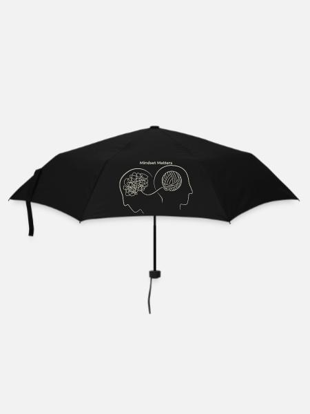 Mindset Matters: Thought Nodes - Umbrella (small) - black