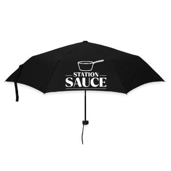 Saucier Sauce Station Brigade Chef Culinary Statio - Regenschirm (klein) - Schwarz - Vorne
