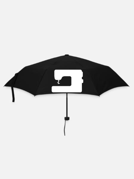 Nähmaschine - Regenschirm (klein) - Schwarz